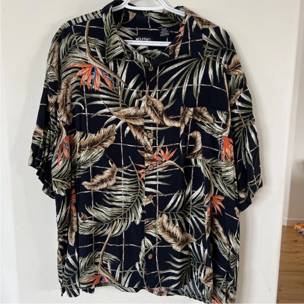Men's PuritanTropical Print Shirt